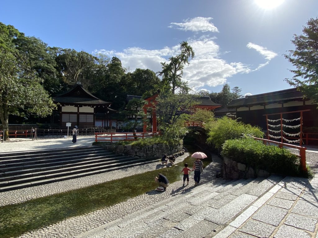 下鴨神社の様子